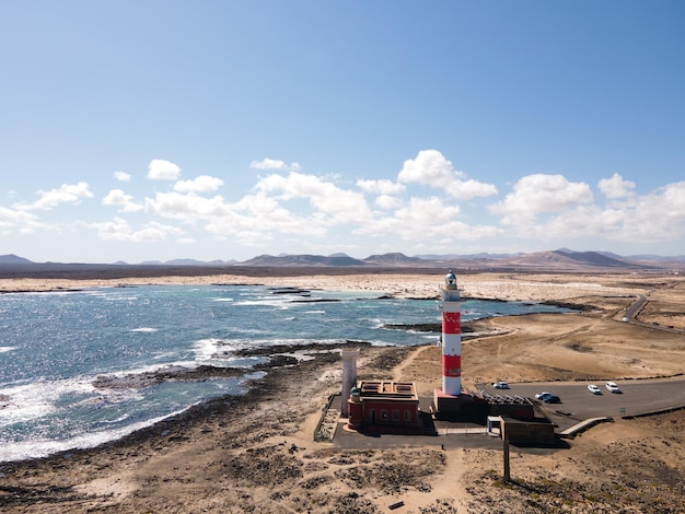 Toston Lighthouse in el Cotillo Fuerteventura