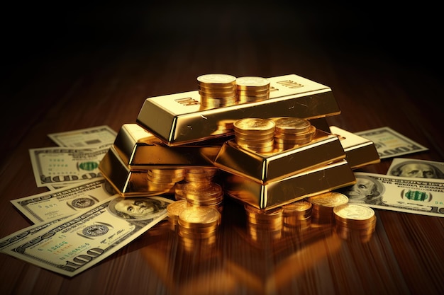 In tough times investors should choose gold or dollars