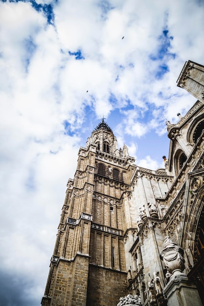 Tourism and travel.Cathedral of Toledo, imperial city. Spain