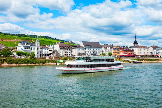 Tourist cruse boat in Germany