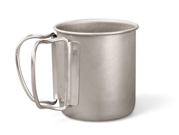 Touristic Metal Mug Isolated