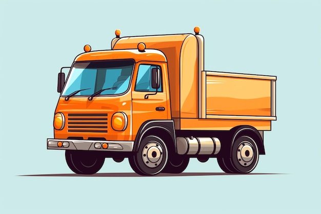 Tow Truck Icon TractorTrailer Logo