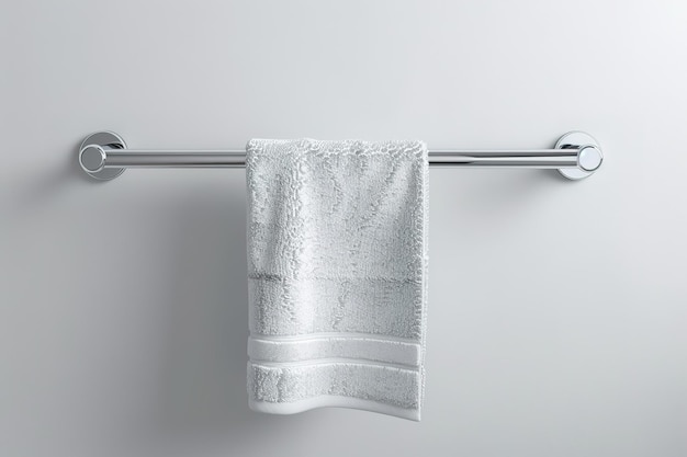 Towel Bar isolated on transparent background