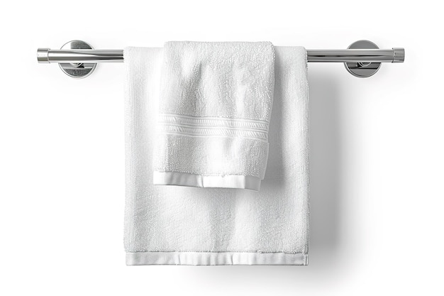 Towel Bar isolated on transparent background