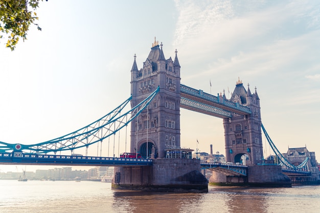 Tower Bridge in London City, UK