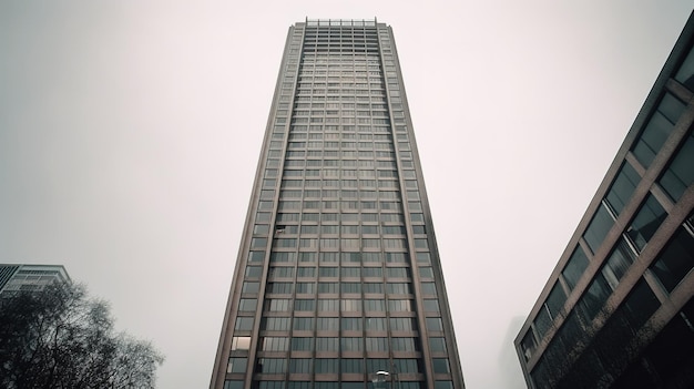 The tower of the building is the tallest building in the world.