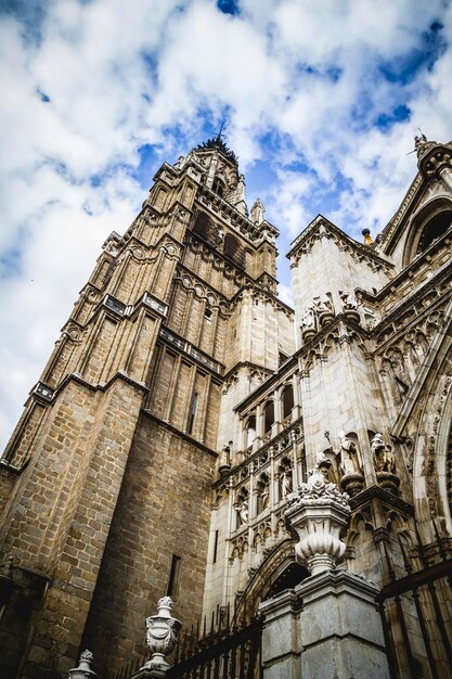 Tower.Cathedral of Toledo, imperial city. Spain