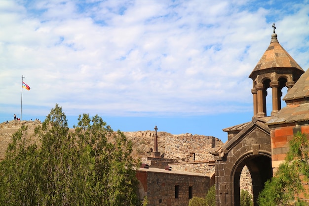 Tower of the Church of Holy Mother of God in Khor Virap Monastery Ararat Province Armenia