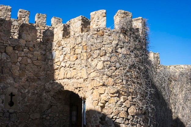 tower medieval castle of Consuegra in the province of Toledo, Spain