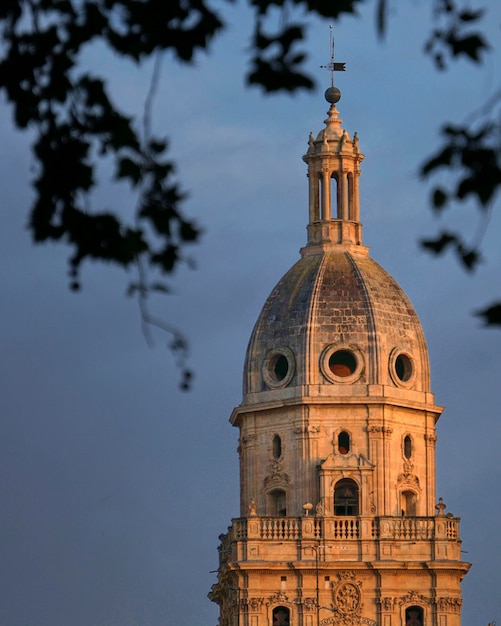 Tower of the Murcia Cathedral Spain