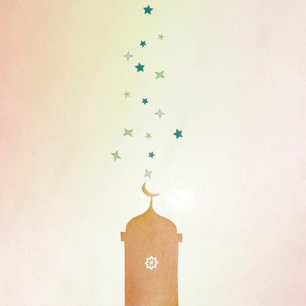 Tower with stars in a row