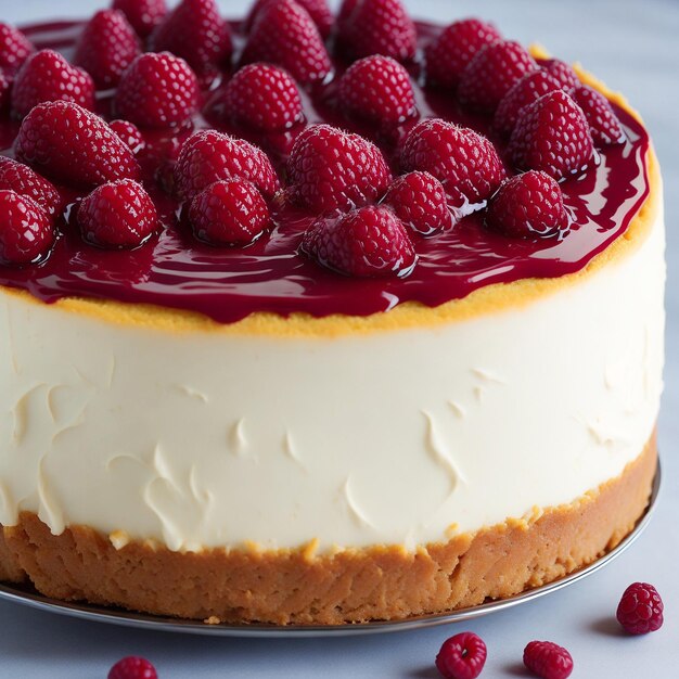 A towering san sebastian cheesecake