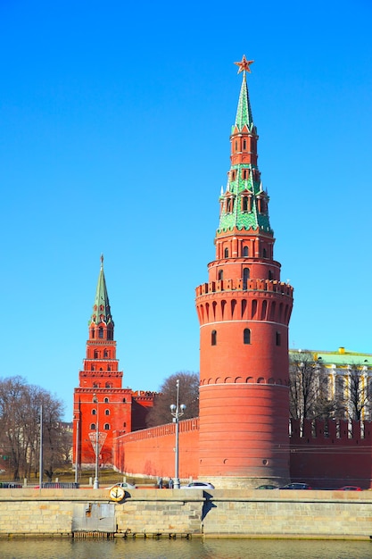 Towers of the Moscow Kremlin, Russia