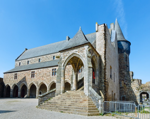 The town hall of Vitre is inside the castle walls