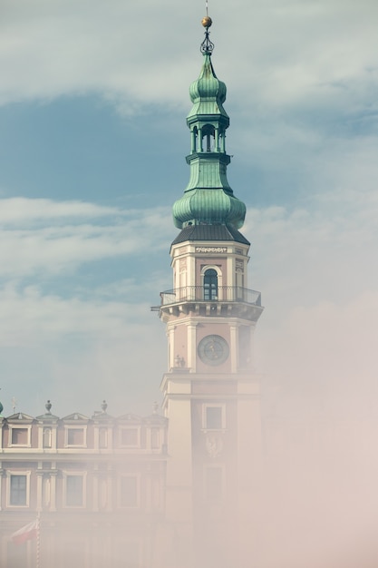 Town hall in Zamosc Poland Europ