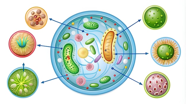 Photo toxoplasma gondii vector diagram sketch