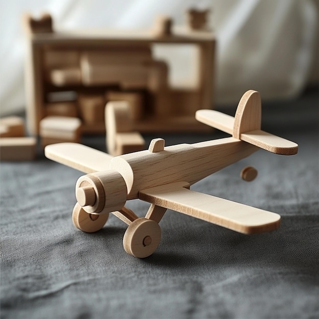 Photo toy airplane