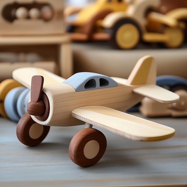 Photo toy airplane