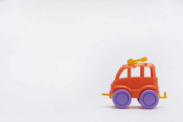 Photo toy car isolated