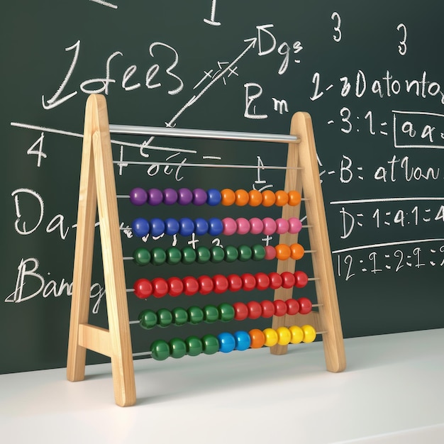 Photo the toy is a simple yet effective way to teach children basic math concepts