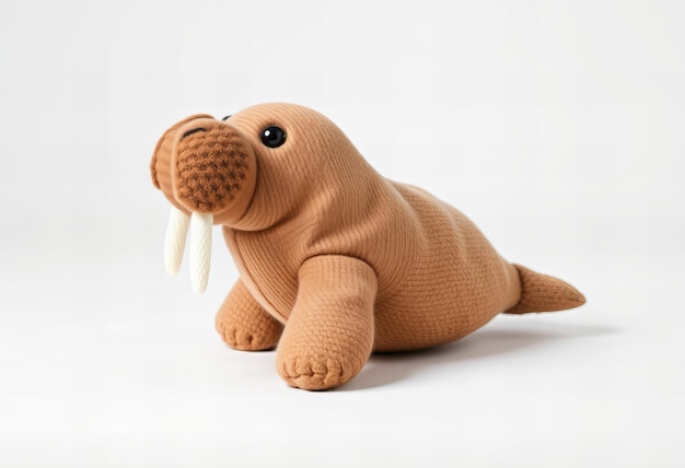 a toy stuffed animal that is on a white background