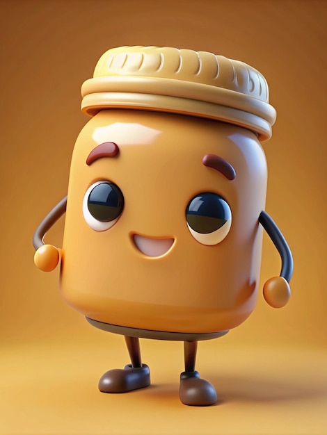 a toy with a jar of honey on it