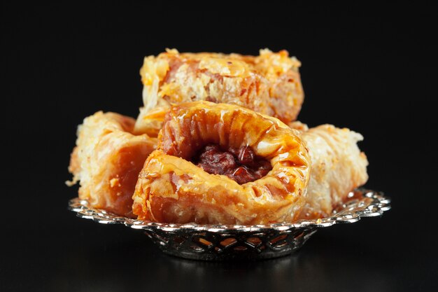 Traditional arabic dessert Baklava