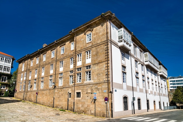 Traditional architecture in A Coruna Spain