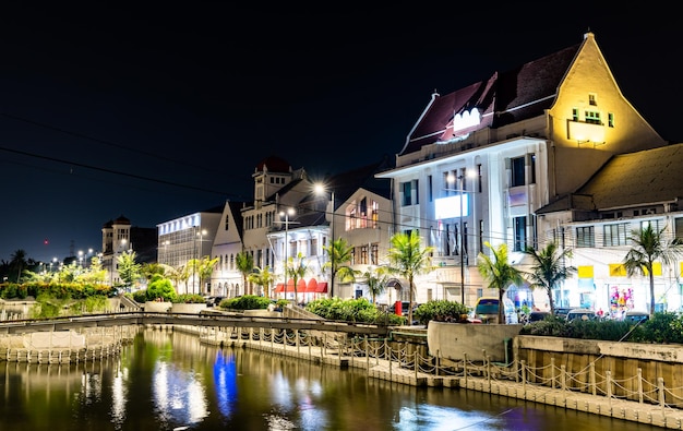 Traditional architecture in Kota Tua the old town of Jakarta Indonesia