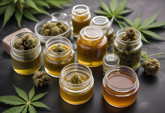 Photo traditional botanical extractions aim to deliver usable marijuana extracts dive into the world