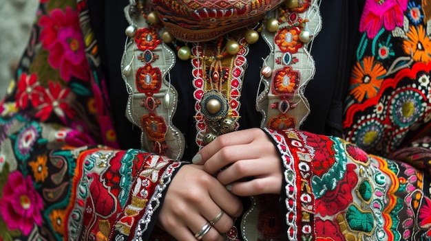 Traditional Costumes From Around The World Background Image