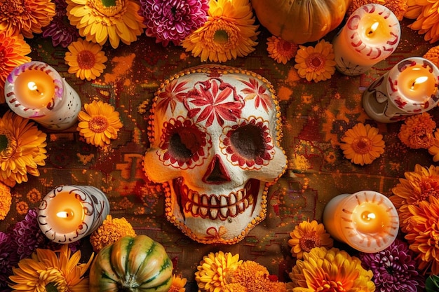 Traditional day of the dead food