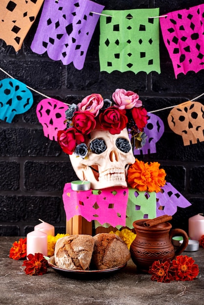 Traditional day of the dead food