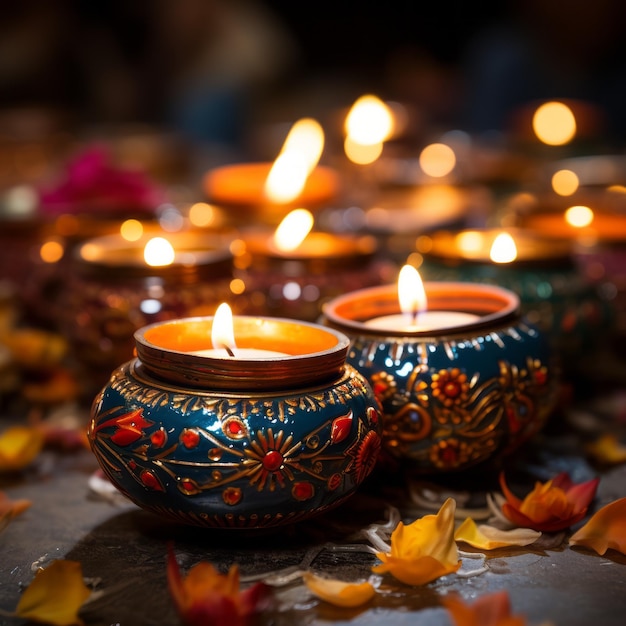 Traditional Diwali Lights