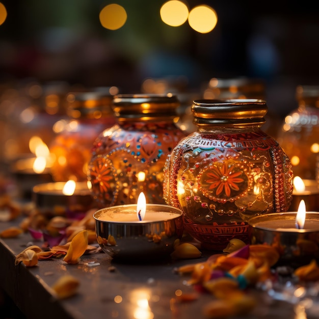 Traditional Diwali Lights