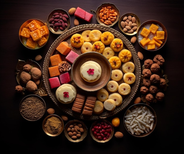 Traditional Diwali sweets