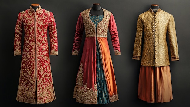 a traditional dress from the collection of the late 1800s