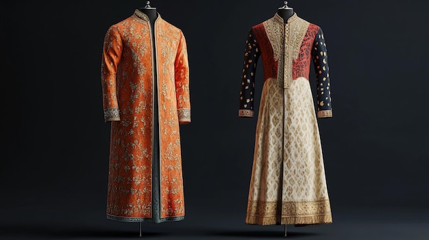 a traditional dress from the collection of the late 19th century