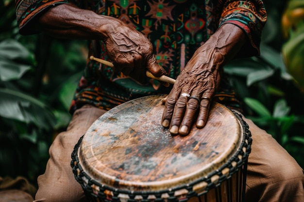 Traditional drumming techniques passed down throug generative ai