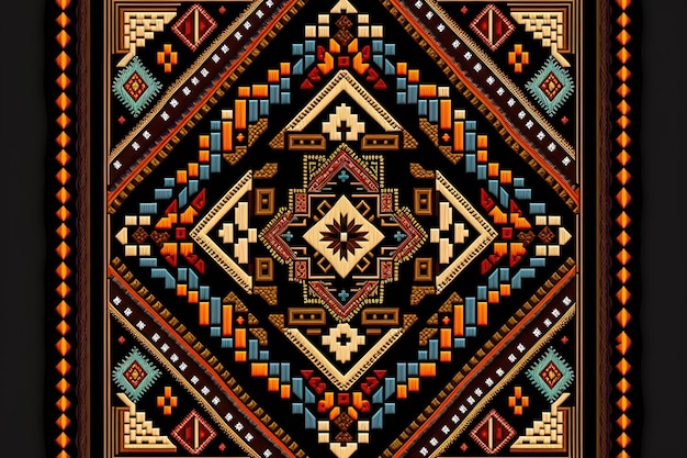 Traditional ethnic geometric design homemade creations homemade creations