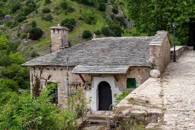 Traditional greek village Syrrako Epirus Greece