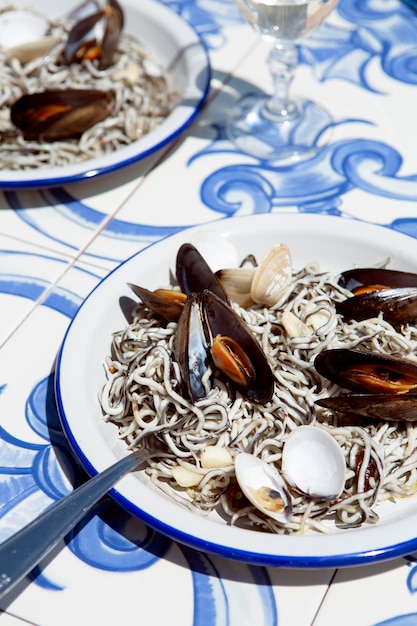 Traditional gulas dish assortment