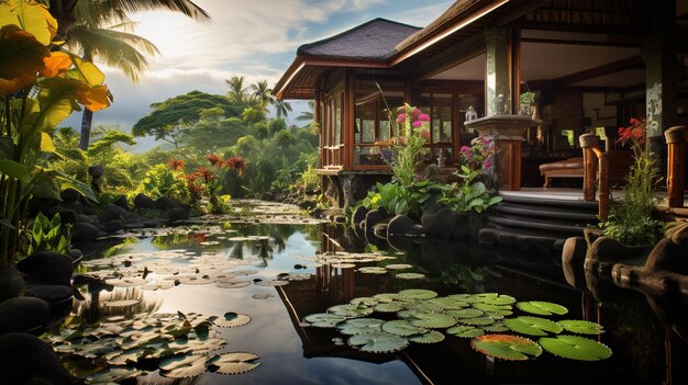 traditional house in bali