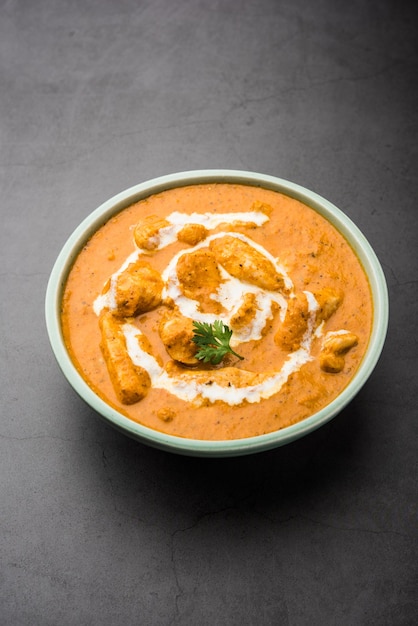 Traditional Indian Butter Chicken or Murg Makhanwala which is a Creamy main course Curry recipe