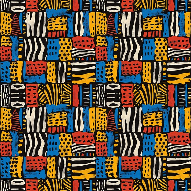 Traditional inspired african heritage vector diverse culture pattern Seamless repeat