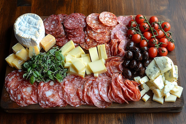 Traditional Italian Antipasto Platter