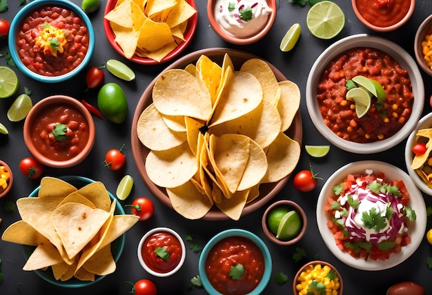 Traditional Mexican dishes for Cinco de Mayo party feast