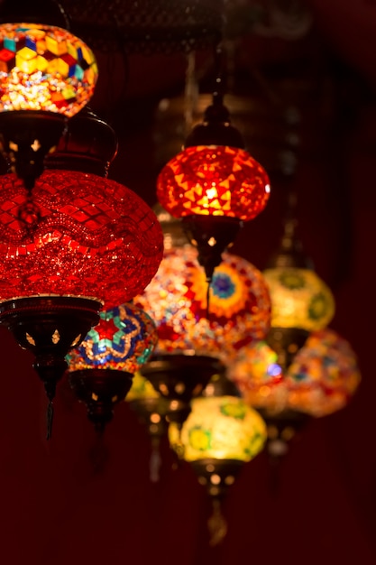 Traditional moroccan lanterns