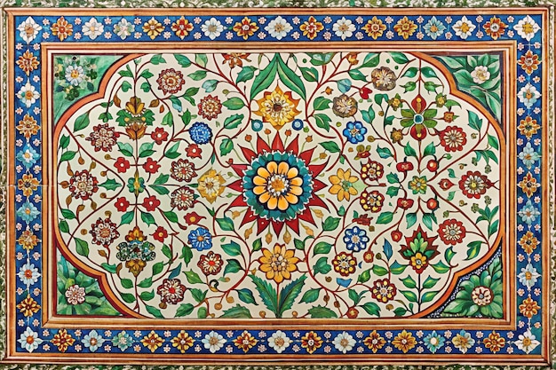 Traditional Mughal Buta Design for Printing