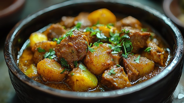 Traditional Naga Pork Curry with Bamboo Shoots